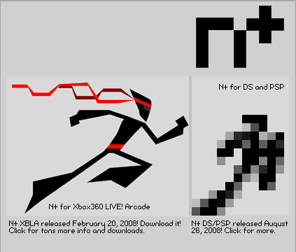 N, the free flash game that started it all. Download it here!